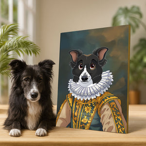 Custom Renaissance Art Wrapped Pet Canvas