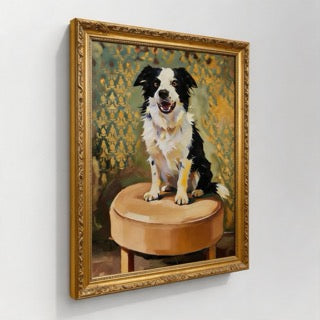 Canvas Oil Portrait