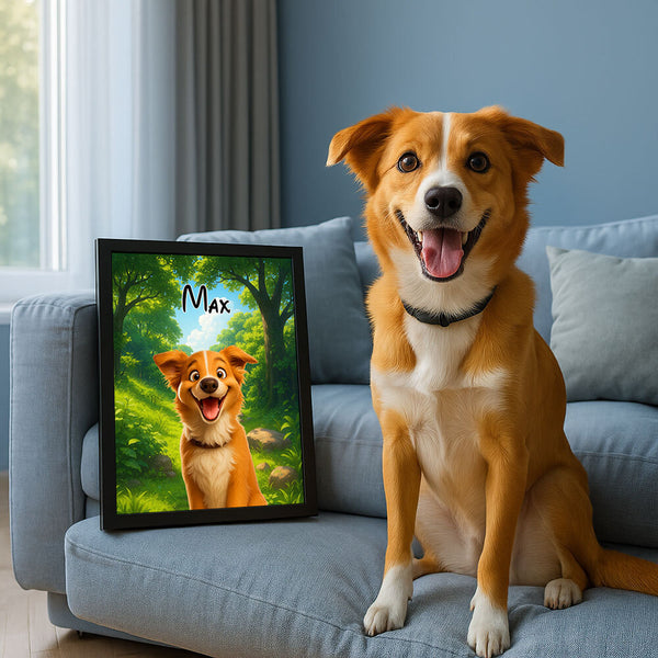 Cartoon Pet Light Box Art