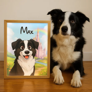 Custom Glowing Pet Portrait