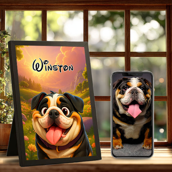 Cartoon Pet Light Box Art