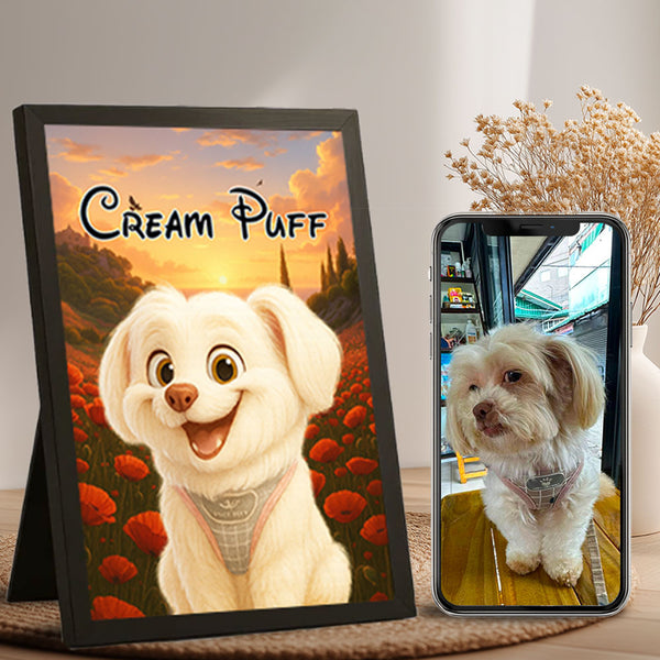 Cartoon Pet Light Box Art