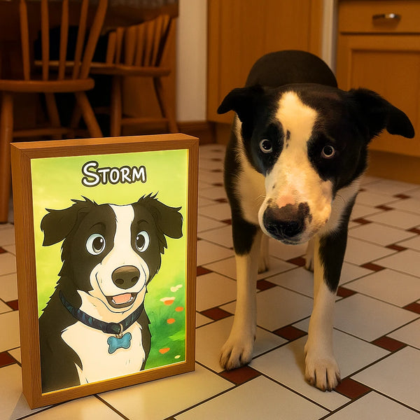Custom Glowing Pet Portrait