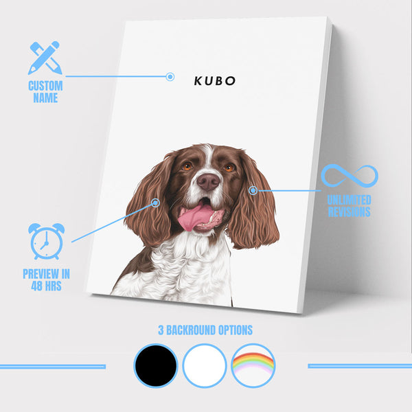 Modern Pet Portrait