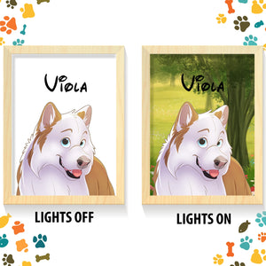 Custom Glowing Pet Portrait