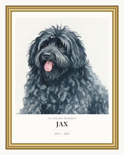 Custom Watercolor Pet Portrait
