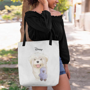 Custom Cartoon Pet Tote Bag