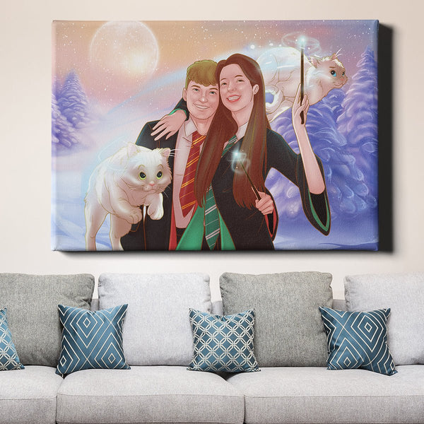 Limited Edition Sallie & Sophia x Cameo Anderson Custom Pet Portrait