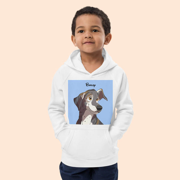 Custom Cartoon Pet Youth Hoodie