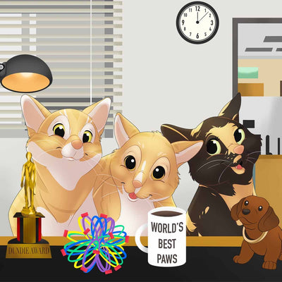 Limited Edition Custom Cartoon Pet Canvas - The Office