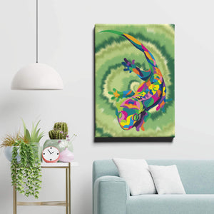 Custom Colorful Wrapped Pet Canvas