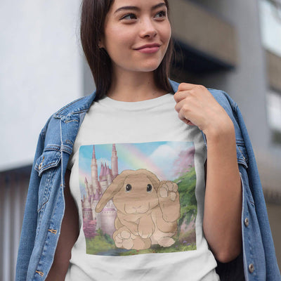 Custom Cartoon Pet Women's T-Shirt