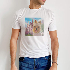 Custom Cartoon Pet Men's T-Shirt