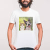 Custom Cartoon Pet Men's T-Shirt