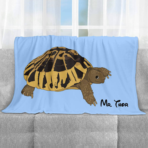 Custom Cartoon Pet Fleece Blanket