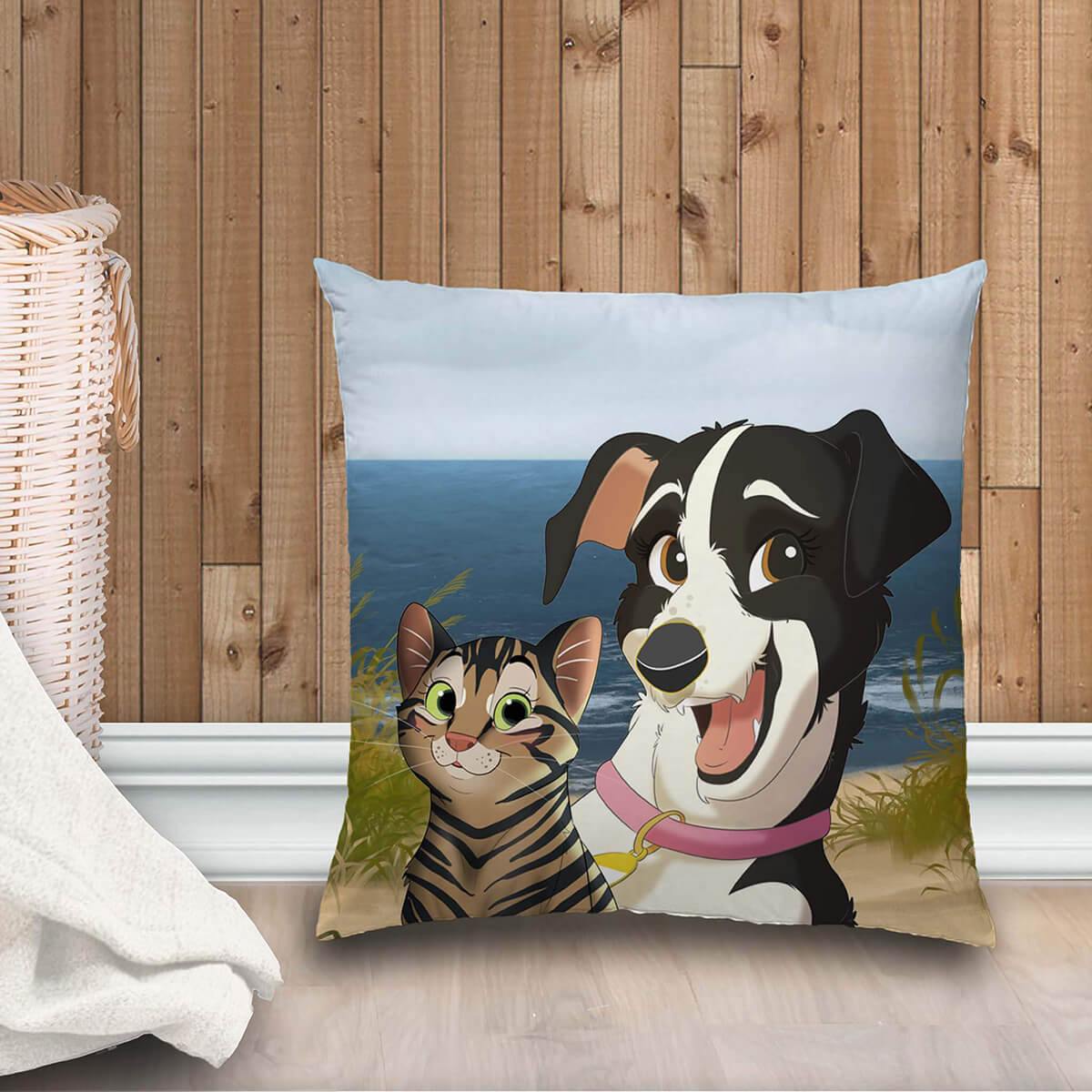 Custom Cartoon Pet Plush Pillow