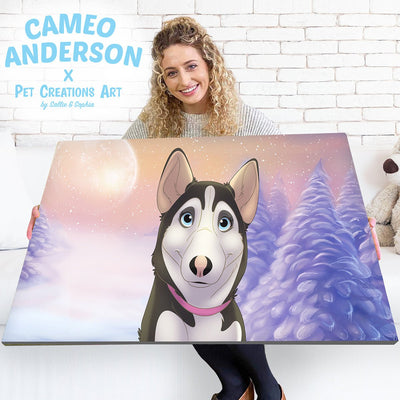 Limited Edition Sallie & Sophia x Cameo Anderson Custom Pet Portrait