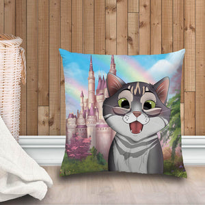 Custom Cartoon Pet Plush Pillow