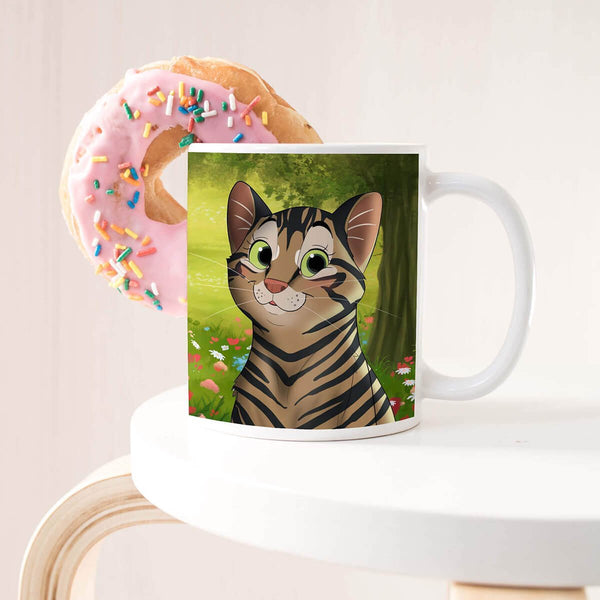 Custom Cartoon Pet Coffee Mug