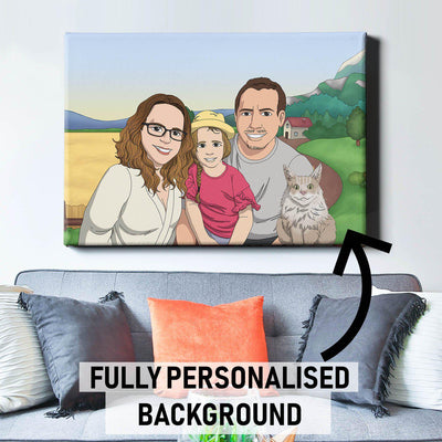 INCLUDE PERSONALISED BACKGROUND