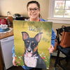 personalized pet canvas