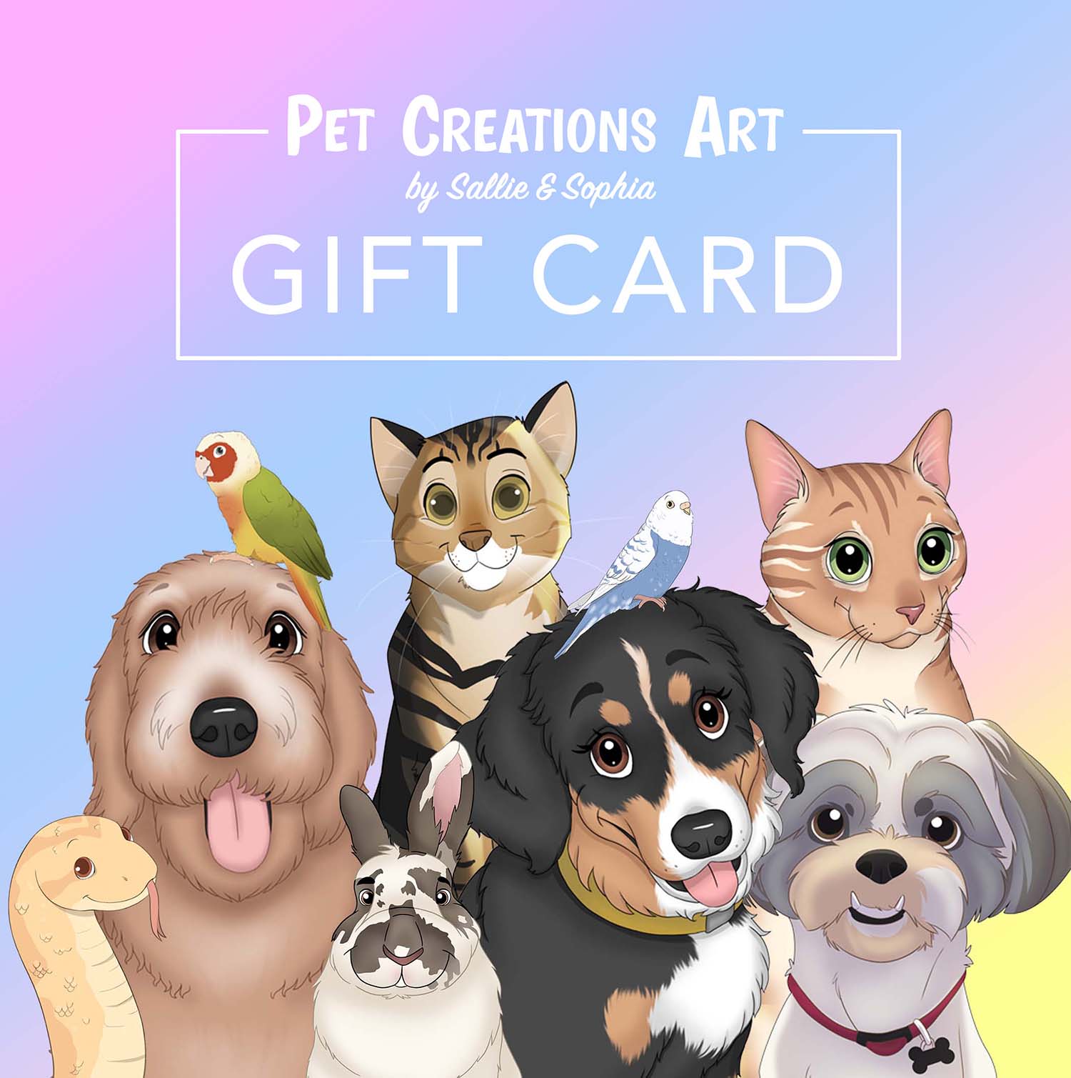 Pet Creations Art USA Gift Card